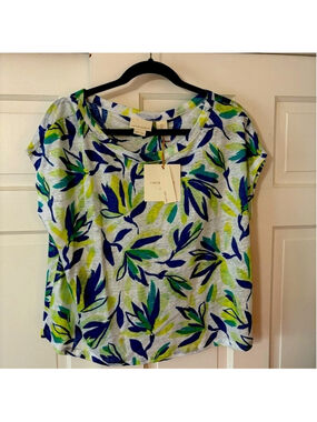 Cynthia Rowley New York 100% Linen New With Tags Top